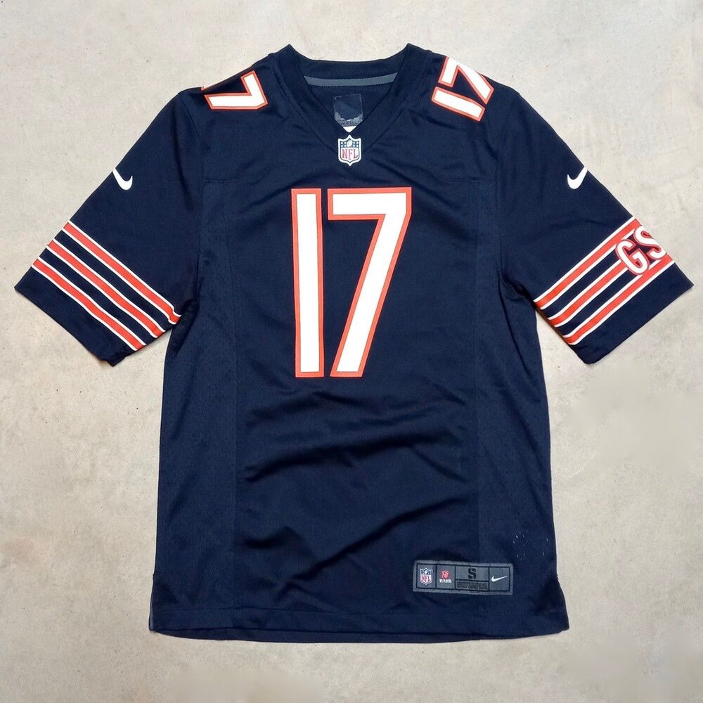 Chicago Bears Nike Alshon Jeffery #17 Jersey Mens Size Small NFL On Field